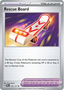Rescue Board single card from Pokemon