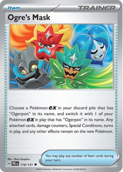 Ogre's Mask single card from Pokemon