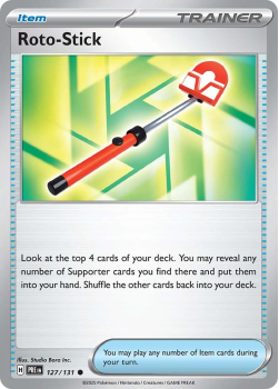 Roto-Stick single card from Pokemon