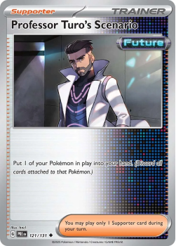 Professor Turo's Scenario single card from Pokemon