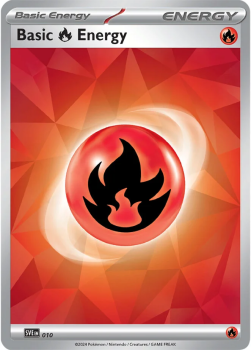 Fire Energy (REVERSE HOLO) single card from Pokemon