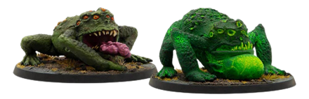 Fallout: Miniatures Radtoads