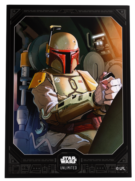 boba fett card sleeves Amazon.com: Star Wars Unlimited Boba Fett Art Sleeves