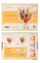 Rowood DIY Wooden Flower Bouquet 3D Wooden Puzzle - Image 5