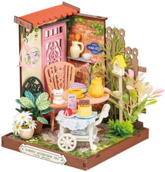 Rolife Fancy Tea Yard DIY Miniature House