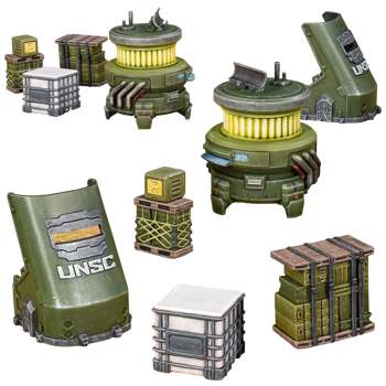 Halo Flashpoint: UNSC Scenery Set
