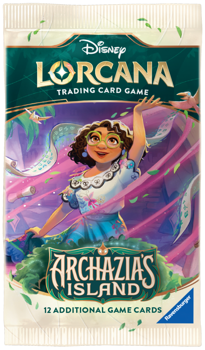 Disney Lorcana Archazia's Island Booster Pack (12 Cards)
