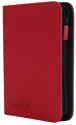 Vault X 4-Pocket Exo-Tec Zip Binder Fire Red