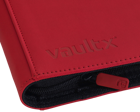 Vault X 4-Pocket Exo-Tec Zip Binder Fire Red - Image 5