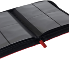 Vault X 4-Pocket Exo-Tec Zip Binder Fire Red - Image 6