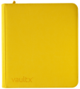 Vault X 12-Pocket Exo-Tec Zip Binder Yellow - Image 3