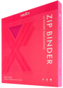 Vault X 12-Pocket Exo-Tec Zip Binder Neon Pink - Image 6
