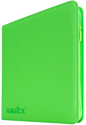 Vault X 12-Pocket Exo-Tec Zip Binder Neon Green