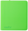 Vault X 12-Pocket Exo-Tec Zip Binder Neon Green - Image 2