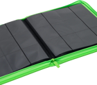 Vault X 12-Pocket Exo-Tec Zip Binder Neon Green - Image 5