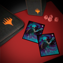 Ultra Pro Aetherdrift 100ct Deck Protector Sleeves Winter, Cursed Rider - Image 4