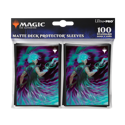 Ultra Pro Aetherdrift 100ct Deck Protector Sleeves Winter, Cursed Rider - Image 2