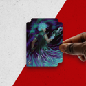 Ultra Pro Aetherdrift 100+ Deck Box Winter, Cursed Rider - Image 4
