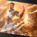 Ultra Pro Aetherdrift Playmat Basri, Tomorrow's Champion - Image 2
