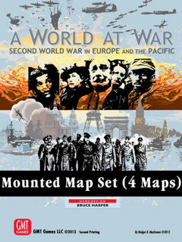 A World at War Mounted Map