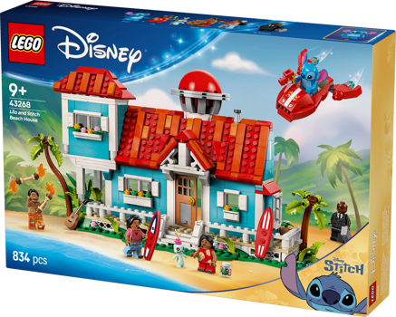 LEGO&reg; Disney Lilo and Stitch Beach House (43268)