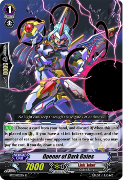 Opener of Dark Gates : BT12-032 - Cardfight!! Vanguard Single Card