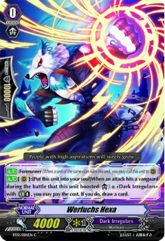 Werfuchs Hexa : BT12-084 - Cardfight!! Vanguard Single Card