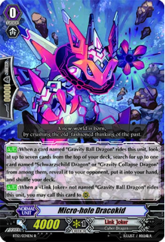 Micro-hole Dracokid : BT12-034 - Cardfight!! Vanguard Single Card