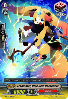 Eradicator, Blue Gem Carbuncle : BT12-060 - Cardfight!! Vanguard Single Card