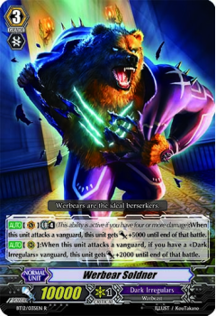 Werbear Soldner : BT12-035 - Cardfight!! Vanguard Single Card