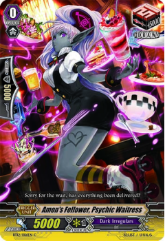 Amon's Follower, Psychic Waitress : BT12-086 - Cardfight!! Vanguard Single Card