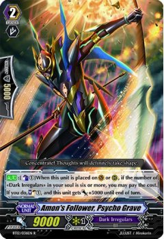 Amon's Follower, Psycho Grave : BT12-036 - Cardfight!! Vanguard Single Card