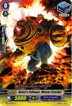 Amon's Follower, Meteor Cracker : BT12-087 - Cardfight!! Vanguard Single Card