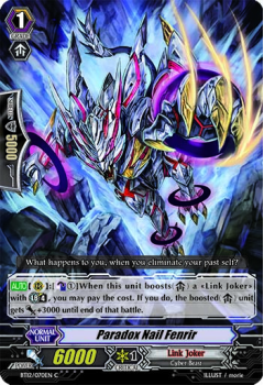 Paradox Nail Fenrir : BT12-070 - Cardfight!! Vanguard Single Card