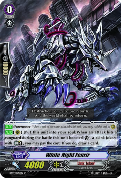 White Night Fenrir : BT12-071 - Cardfight!! Vanguard Single Card