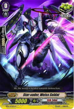 Star-vader, Weiss Soldat : BT12-072 - Cardfight!! Vanguard Single Card