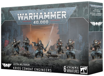 Warhammer 40K : Astra Militarum Krieg Combat Engineers