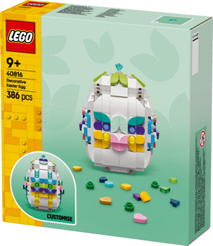 LEGO&reg; Decorative Easter Egg (40816)