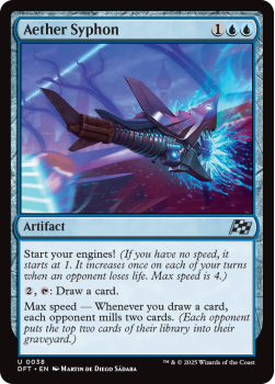 Aether Syphon single card from Magic the Gathering