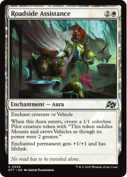 Roadside Assistance (FOIL) single card from Magic the Gathering