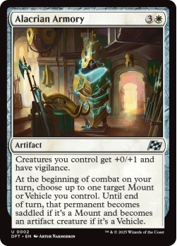 Alacrian Armory (FOIL) single card from Magic the Gathering