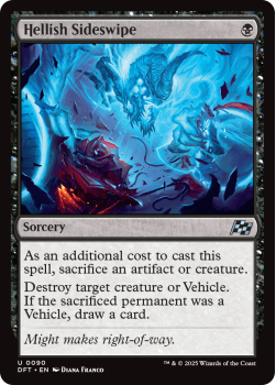 Hellish Sideswipe (FOIL) single card from Magic the Gathering