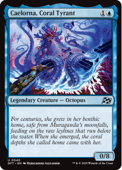 Caelorna, Coral Tyrant single card from Magic the Gathering