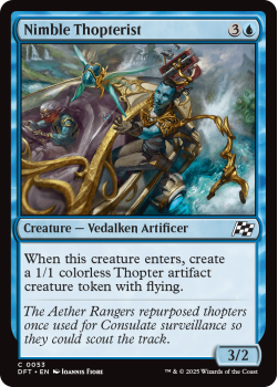 Nimble Thopterist (FOIL) single card from Magic the Gathering