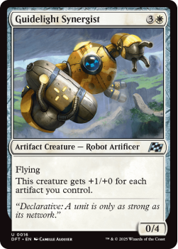 Guidelight Synergist (FOIL) single card from Magic the Gathering