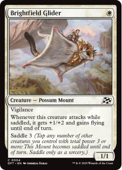 Brightfield Glider (FOIL) single card from Magic the Gathering