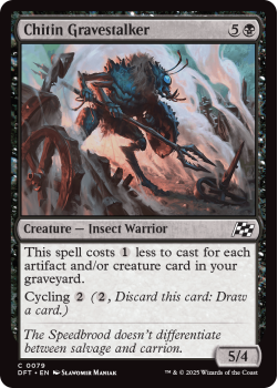 Chitin Gravestalker single card from Magic the Gathering