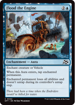 Flood the Engine (FOIL) single card from Magic the Gathering