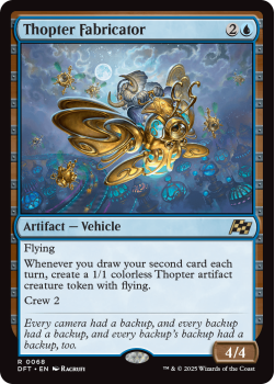 Thopter Fabricator single card from Magic the Gathering