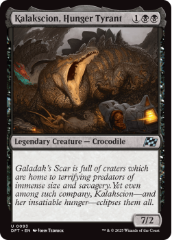Kalakscion, Hunger Tyrant single card from Magic the Gathering